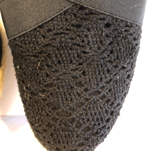 GNW flex  black wedge strappy sandals Sz 9 - Picture 3 of 4